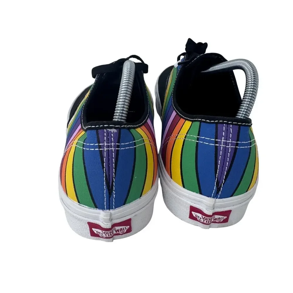 Vans Old Skool Rainbow Refract Skateboard Shoes Size 11.5 Mens 13 Womens Pride